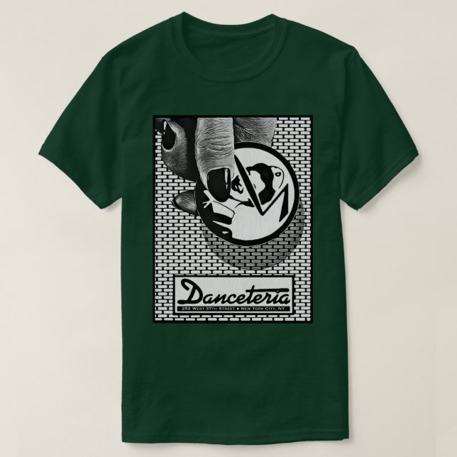 Camiseta Punk de la antigua discoteca Danceteria desapareci (Diseño del anverso)