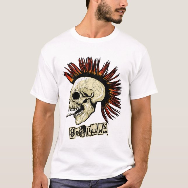 Camiseta Punk de los 80 (Anverso)