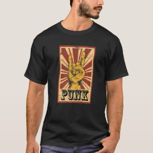 Camiseta Punk de música rock rock rock rock Metalizado punk