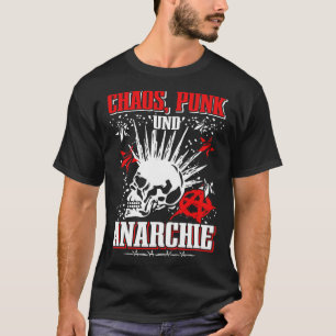 Camiseta Punk de Rockeros de Punk de Punk de rock de pogo d