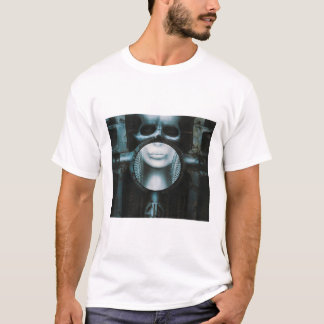Camiseta Punk de vapor HR Giger Skull Throw Blanket