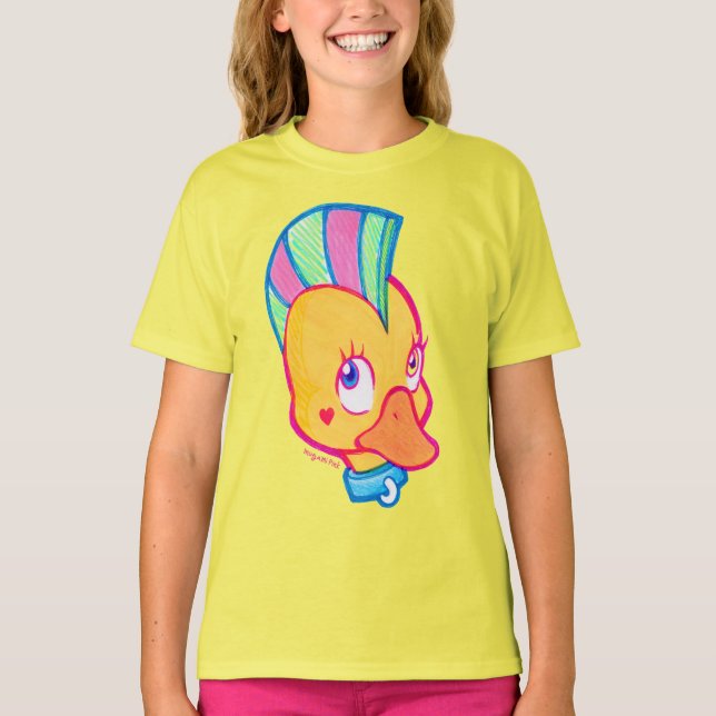 Camiseta Punk Ducy Chica (Anverso)
