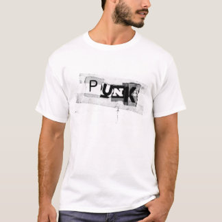 Camiseta PUNK en blanco