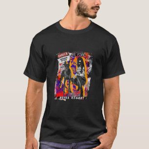 Camiseta Punk Estético Emo Grunge