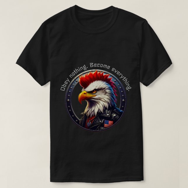 Camiseta Punk Grin Protocol 50x50 edición 001 (Diseño del anverso)