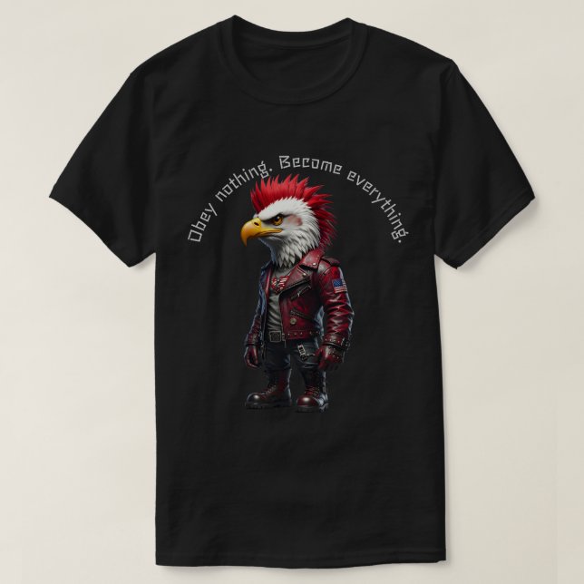 Camiseta Punk Grin Protocol 50x50 edición 003 (Diseño del anverso)