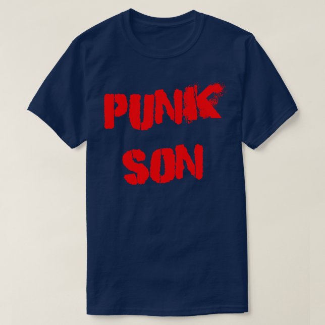 Camiseta Punk hijo (Diseño del anverso)