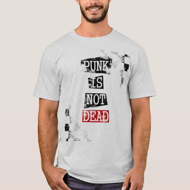 CAMISETA PUNK IS NOT DEAD (Anverso)