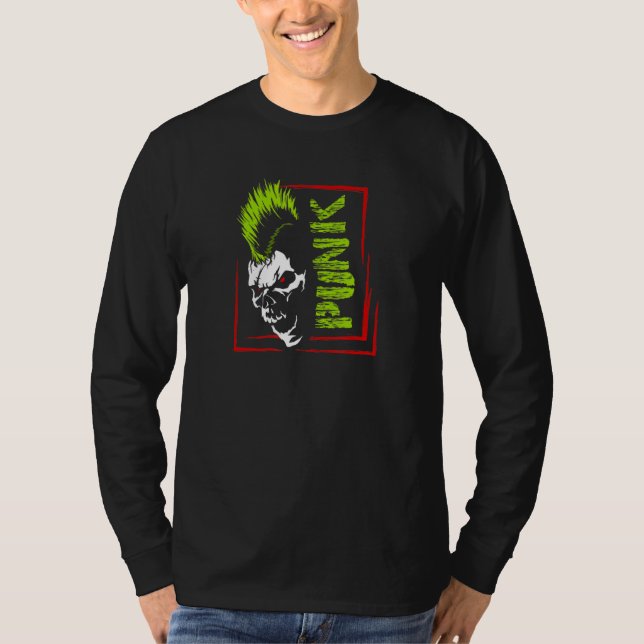 Camiseta Punk music punks punk rock rocker (Anverso)