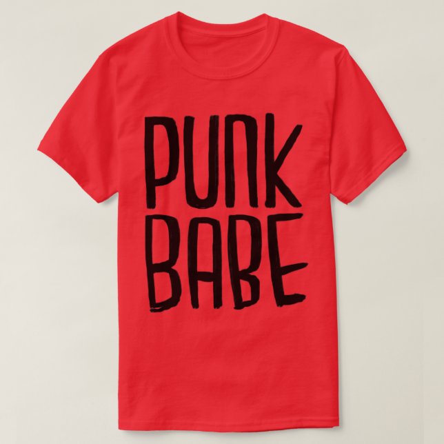 Camiseta Punk nena (Diseño del anverso)