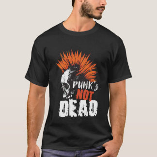 Camiseta Punk no es Punk muerto Punk de cráneo