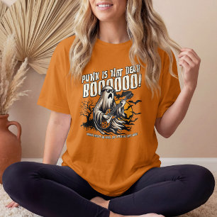 Camiseta Punk No Está Muerto – Fantasma Rockstar Halloween