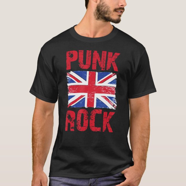 Camiseta PUNK Oi del Reino Unido Ska y Rock Punk para Punks (Anverso)