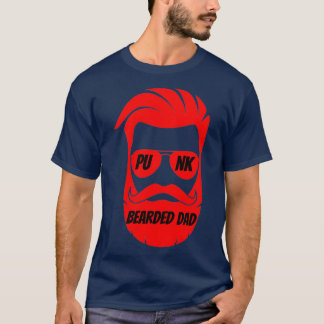 Camiseta Punk papá barbudo 1
