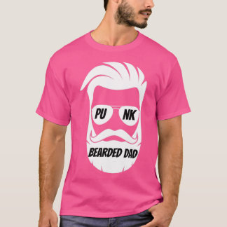 Camiseta Punk papá barbudo 2