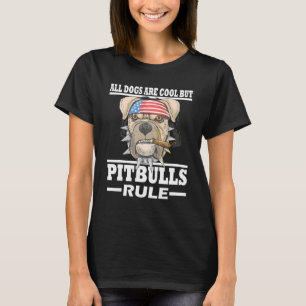 Camiseta Punk Pitbull Estadounidense Todos Los Perros Son G