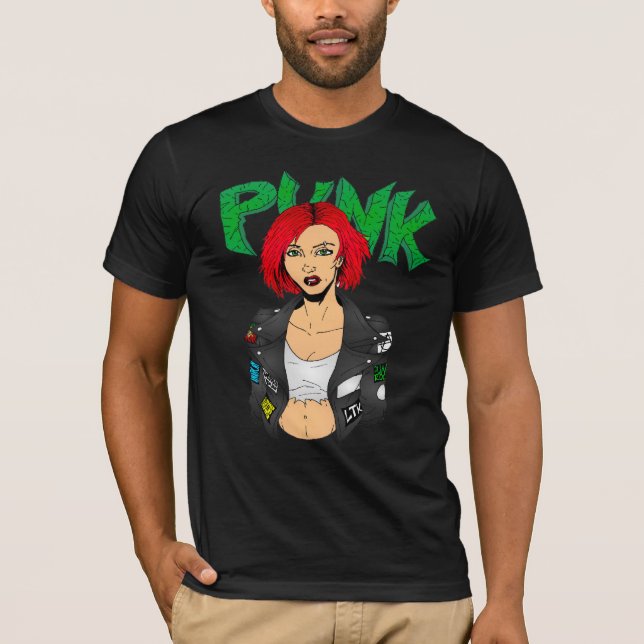 Camiseta Punk rock (Anverso)