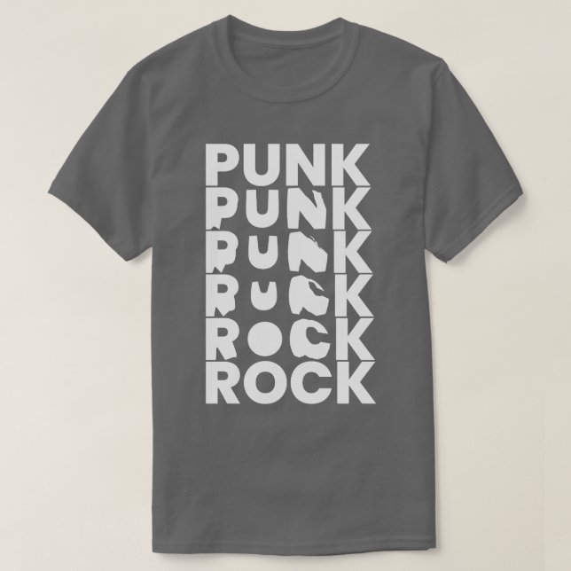 Camiseta punk rock 2 (Diseño del anverso)