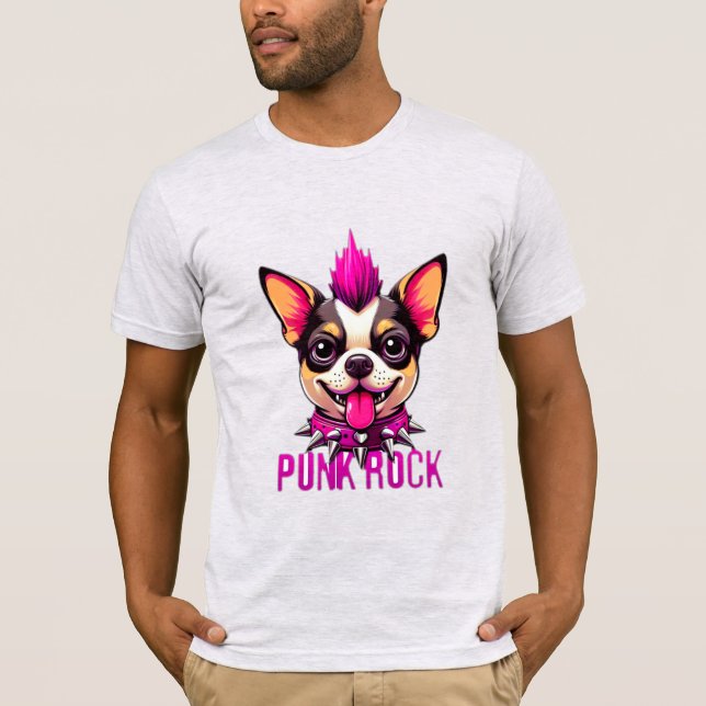 CAMISETA PUNK ROCK CHIHUAHUA (Anverso)