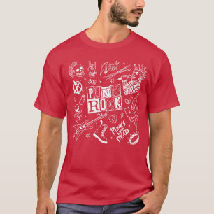 Camiseta Punk Rock En Rock Buddy Concierto Manos de Esquele
