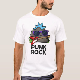 Camiseta Punk Rock Funny Music Pun