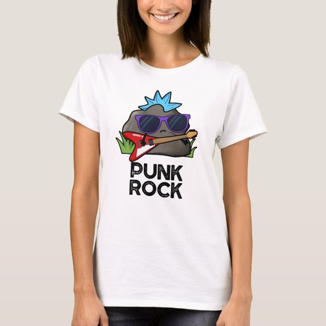 Camiseta Punk Rock Funny Music Pun (Anverso)