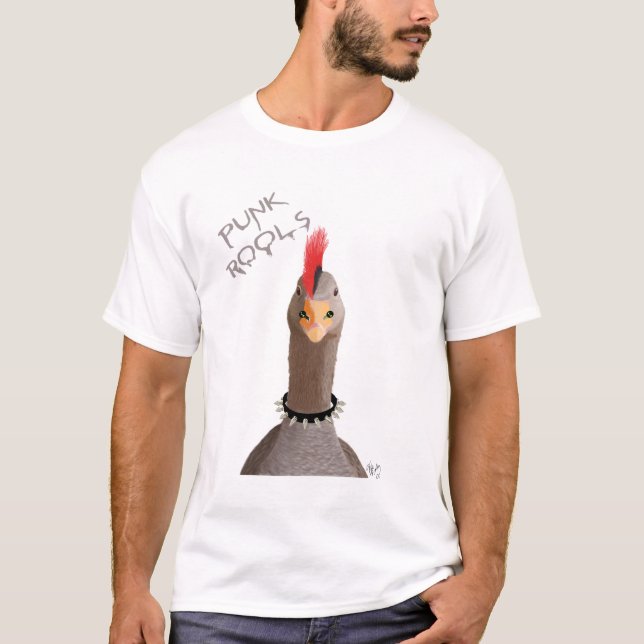 Camiseta Punk Rock Goose (Anverso)