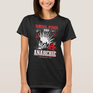Camiseta Punk Rock Pogo Anarquía Equipo Para Punks Roca Pun