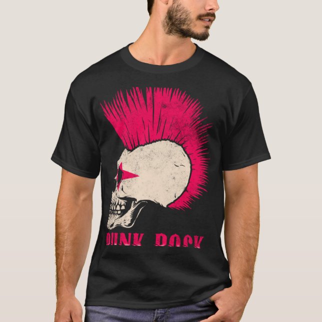 Camiseta Punk Rock Retro Punkrock 2 (Anverso)