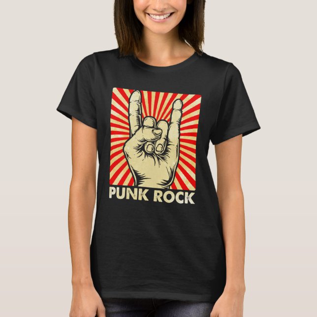 Camiseta Punk Rock Retro Punkrock 5 (Anverso)