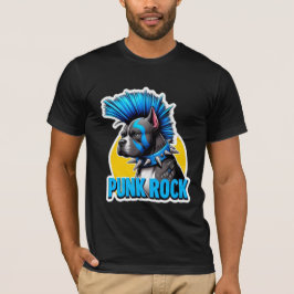 CAMISETA PUNK ROCK STAFFY AZUL