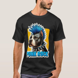 CAMISETA PUNK ROCK STAFFY-BLUE 4
