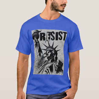 Camiseta Punk Rock Vive La Resistencia Libertad Resistencia