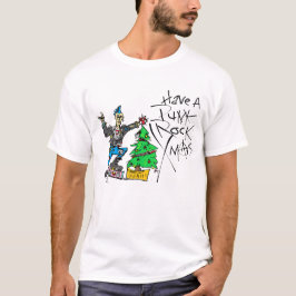 CAMISETA PUNK ROCK XMAS