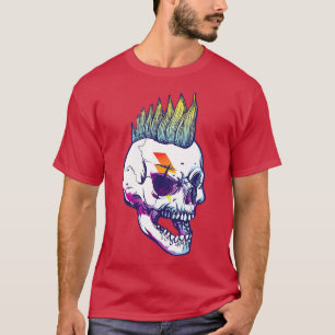 Camiseta Punk Skull