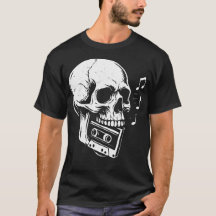 Punk Skull Cassette Black