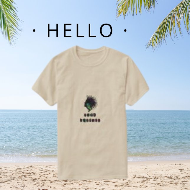 Camiseta Punk verde para siempre, rock pop artístico en Moh (Subido por el creador)