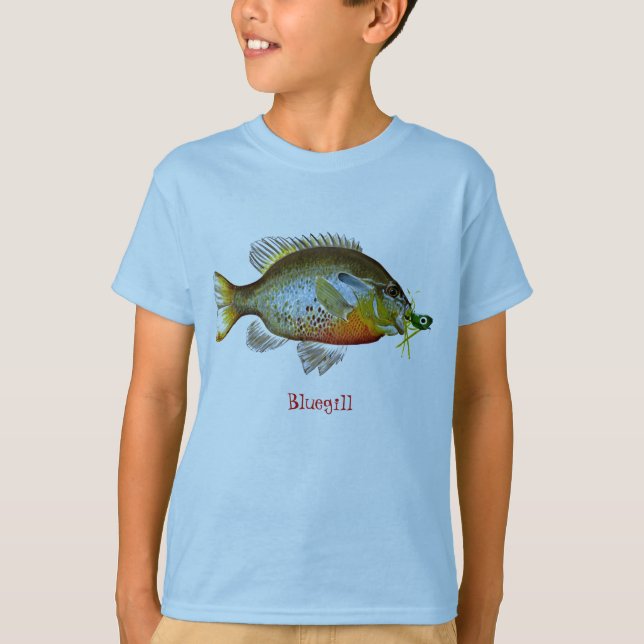 Camiseta PUNKINSEED 2, Lepomis macrochirus (Anverso)