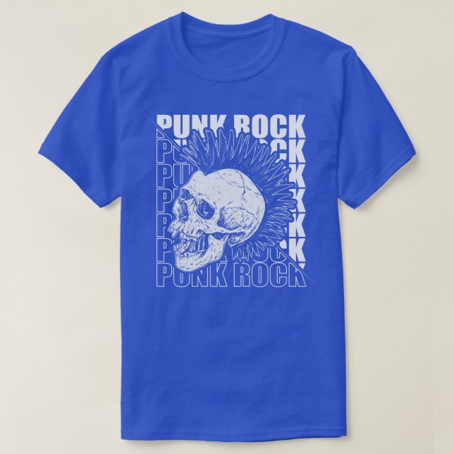 Camiseta Punks de la anarquía del rock del punk Punk 6 (Diseño del anverso)