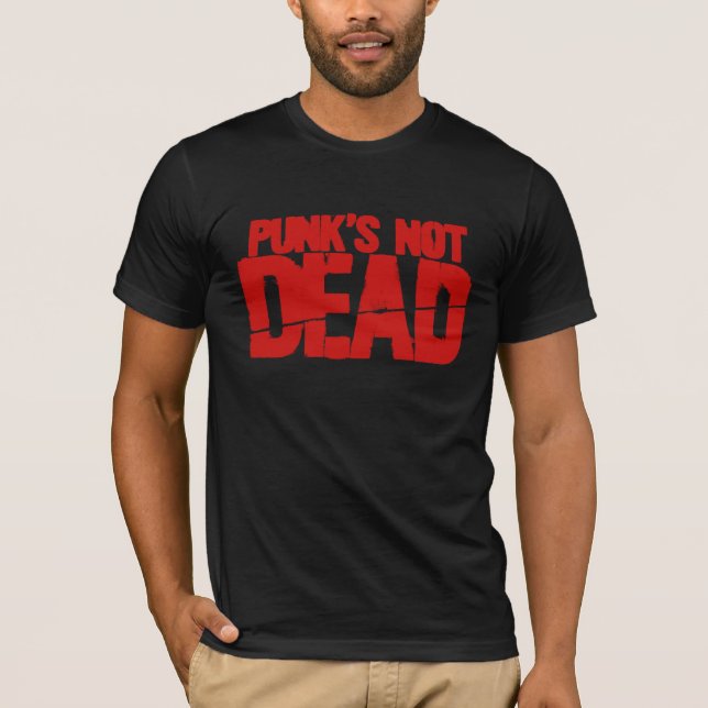 Camiseta Punks no absolutamente (Anverso)