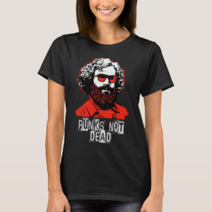 Camiseta Punks no muertos, Karl Marx, Oi, Punkrock, Punk Pu