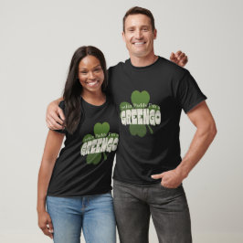 Camiseta Punny Shamrock St. Patrick's Day