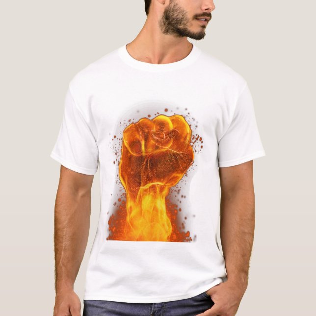 Camiseta Puño de inflamación (Anverso)
