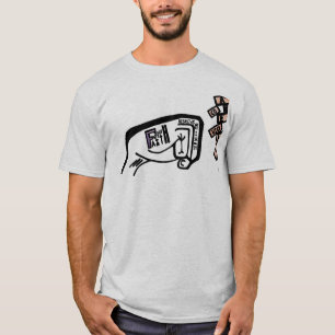 Camiseta Puño de la Fe Mano Negra dibujada
