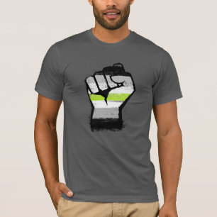 Camiseta Puño de Orgullo Agénero