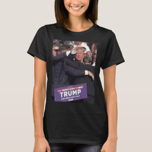 Camiseta Puño De Pistola Después De Que Le Dispararan La Ce