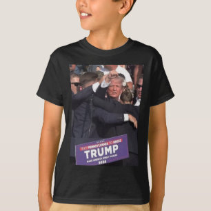 Camiseta Puño De Pistola Después De Que Le Dispararan La Ce