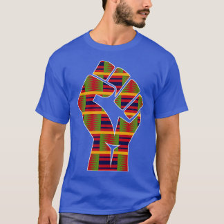 Camiseta Puño De Poder De Blac De Ropa Kente