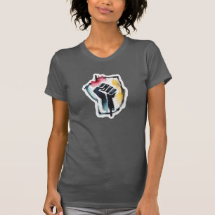 Camiseta Puño de Poder de Marzo Arte de Justicia Social Res