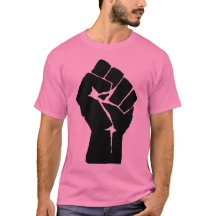 Puño de poder negro